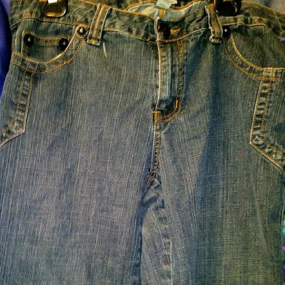 EUC Women's Denim Capris plus size